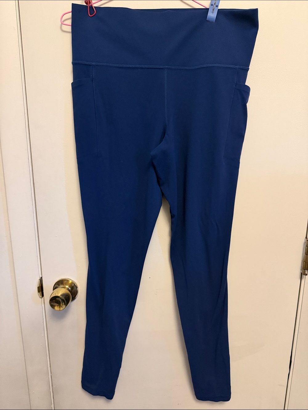 Athleta Deep Navy High-Rise Pocket Leggings
